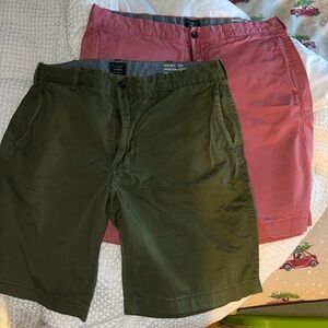 LAST CALL (donating May  2025) set of 2 J Crew chino shorts size 35